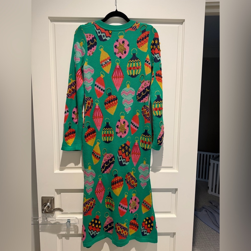 NWOT Queen of Sparkles Ornament Sweater Dress - Size XS - Multicolored - Picture 4 of 7